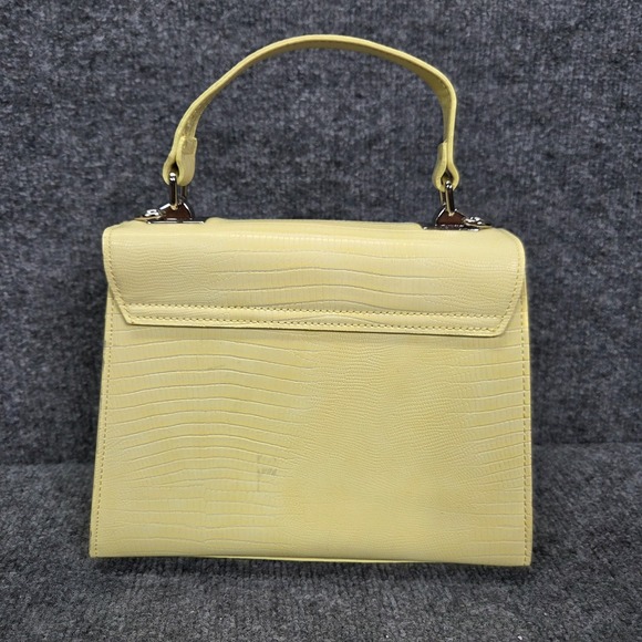 Betsey Johnson XOMandy‎ Top handle Bag Purse Y2k Style Butter Yellow - Picture 7 of 13